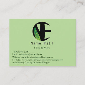 Name That T Mighty Business Cards