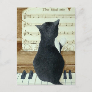 Name that tune! postcard