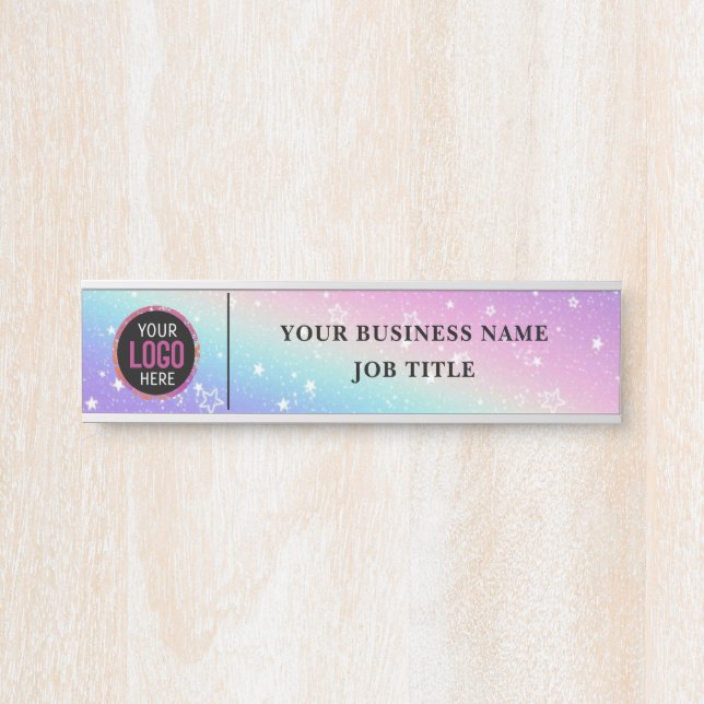 Name Title Employee Office Door Sign (Front)