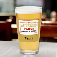 Name, Trump-Vance America First 2025 Pint