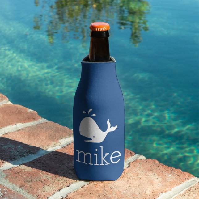 Name With Whale Bottle Cooler (In Situ Pool)