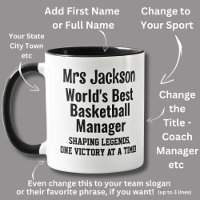 Name, Worlds Best Basketball Team Manager