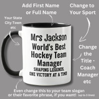 Name, Worlds Best Hockey Team Manager