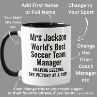 Name, Worlds Best Soccer Team Manager