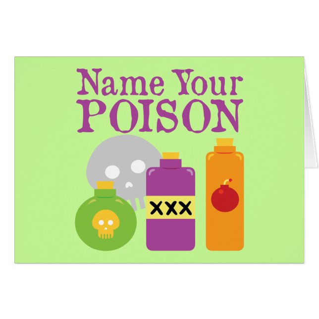 Name Your Poison (Front Horizontal)
