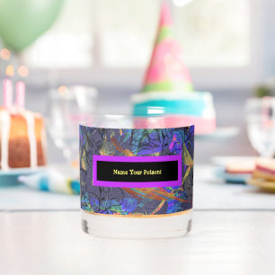 Name Your Poison Whiskey Glass