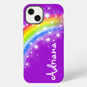 Named 7 letter rainbow purple girls ipad case