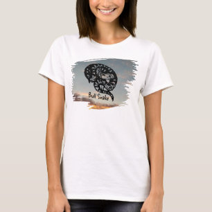 Named Bull Snake Medicine on Sunset T-Shirt