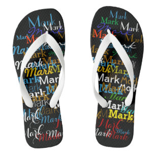 named . color names . personalized thongs