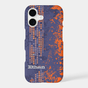 Named navy orange surf style