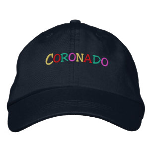 Namedrop Nation_Coronado multi-coloured Embroidered Hat