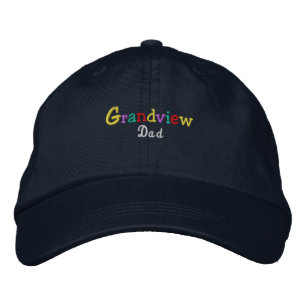 Namedrop Nation_Grandview Dad Multi-coloured Embroidered Hat