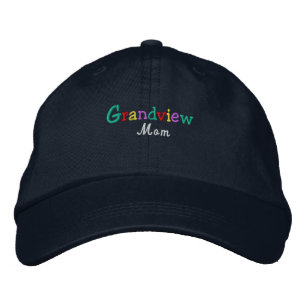 Namedrop Nation_Grandview Mum Multi-coloured Embroidered Hat