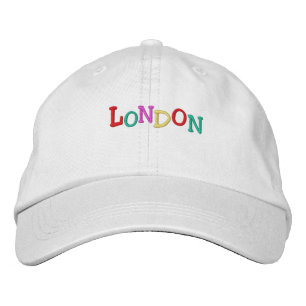 Namedrop Nation_London multi-coloured Embroidered Hat