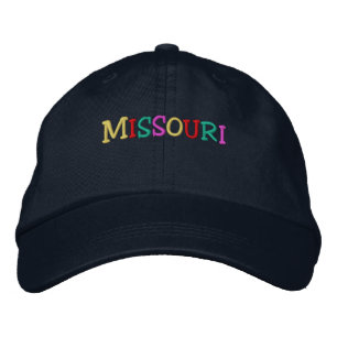 Namedrop Nation_Missouri multi-coloured Embroidered Hat