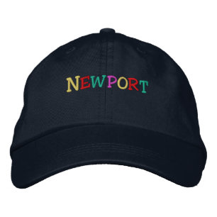 Namedrop Nation_Newport multi-coloured Embroidered Hat