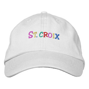Namedrop Nation_St. Croix multi-coloured Embroidered Hat