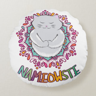 Nameowste Cat Pillow