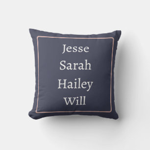 Names Cushion