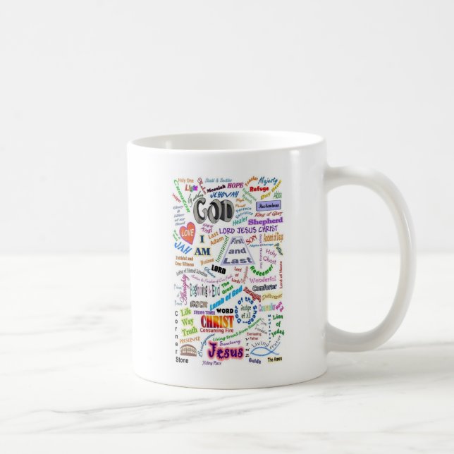 Names of God / God's Names for Us Coffee Mug (Right)