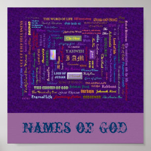 Names of God poster