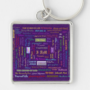 Names of God premium keychain