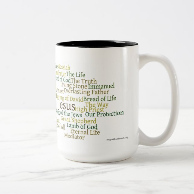 Names of Jesus 15oz Coffee Mug (Right)
