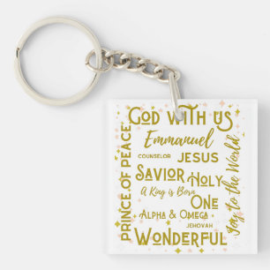 Names of Jesus Key Chain