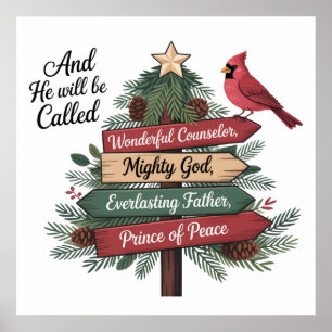 Names of Jesus Poster