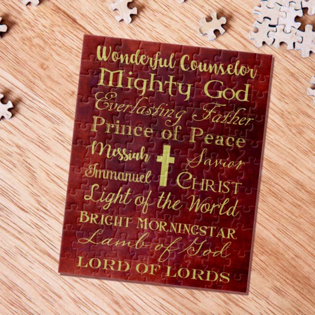Names of Jesus Puzzle (Creator Uploaded)