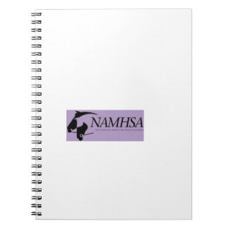 NAMHSA Logo Spiral Notebook