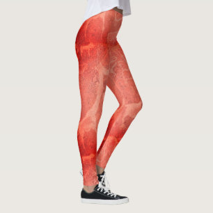 Namibia Africa Namibian Rock Art Painting Leggings