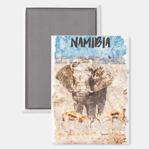 Namibia Africa Wildlife Safari Magnet