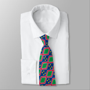 Namibia business Ties, Namibian Flag fashion Tie