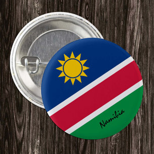 Namibia button, patriotic Namibian Flag fashion 3 Cm Round Badge
