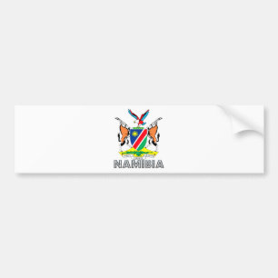 Namibia Coat of Arms Bumper Sticker