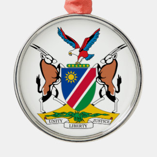 Namibia Coat of Arms Metal Tree Decoration