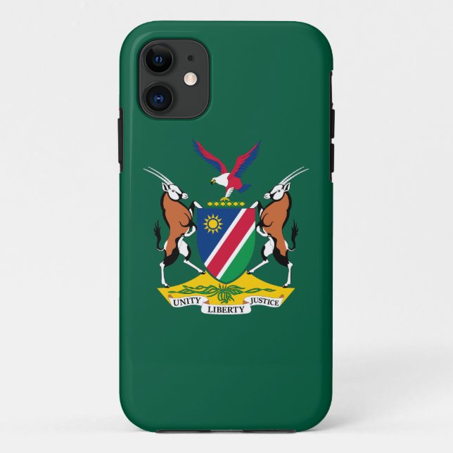 Namibia country coat arms symbol emblem flag Case-Mate iPhone case (Back)