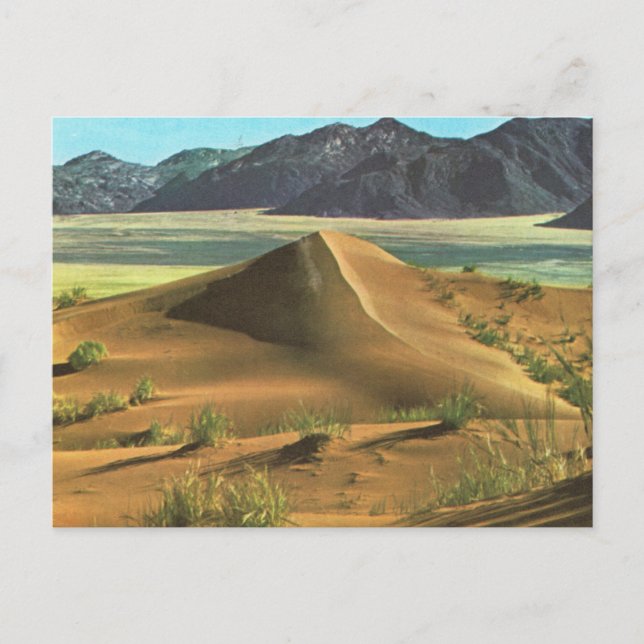 Namibia, desert and mountains postcard (Front)