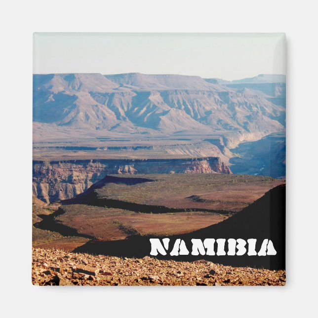 Namibia Fish River Canyon Landscape Nature Magnet (Front)