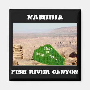 Namibia Fish River Canyon Landscape Nature Magnet