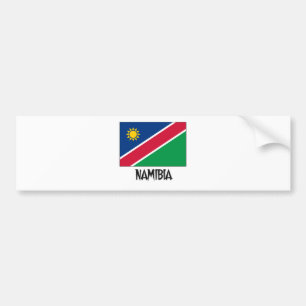 Namibia Flag Bumper Sticker