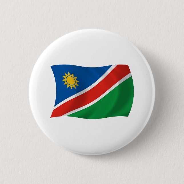 Namibia Flag Button (Front)