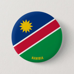 Namibia Flag Cute Patriotic 6 Cm Round Badge