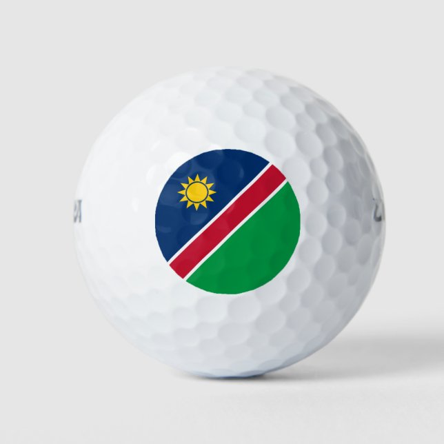 Namibia Flag Golf Balls (Front)