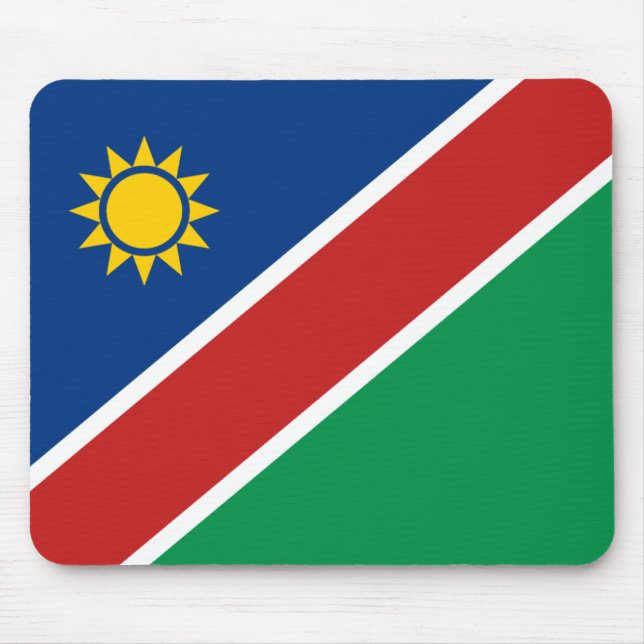 Namibia Flag Mousepad (Front)
