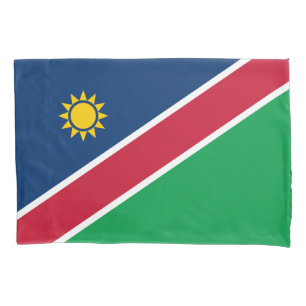 Namibia Flag Pillowcase