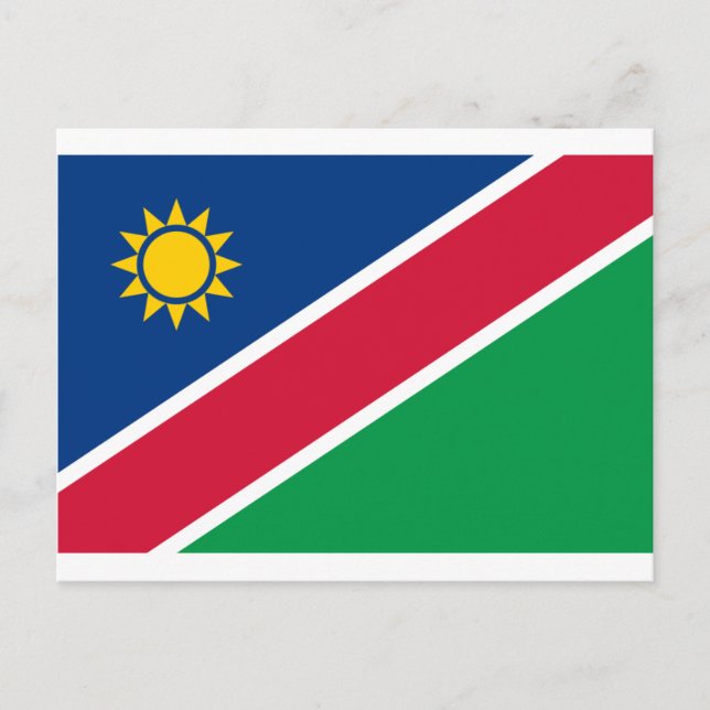 Namibia Flag Postcard (Front)