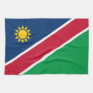 Namibia Flag Tea Towel