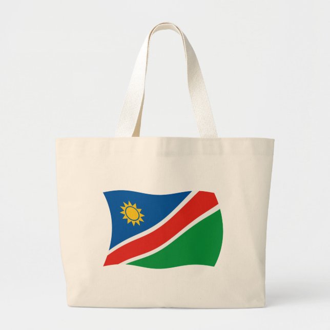 Namibia Flag Tote Bag (Front)